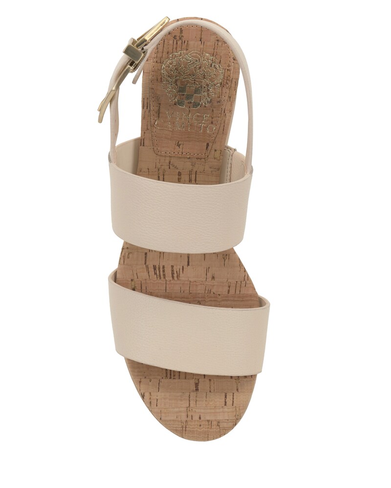 Vince Camuto Miapelle Platform Sandal Warm Vanilla ID-DQAR4982