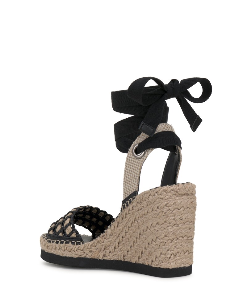 Vince Camuto Brisshel Wedge Sandal Black ID-DSBW6837