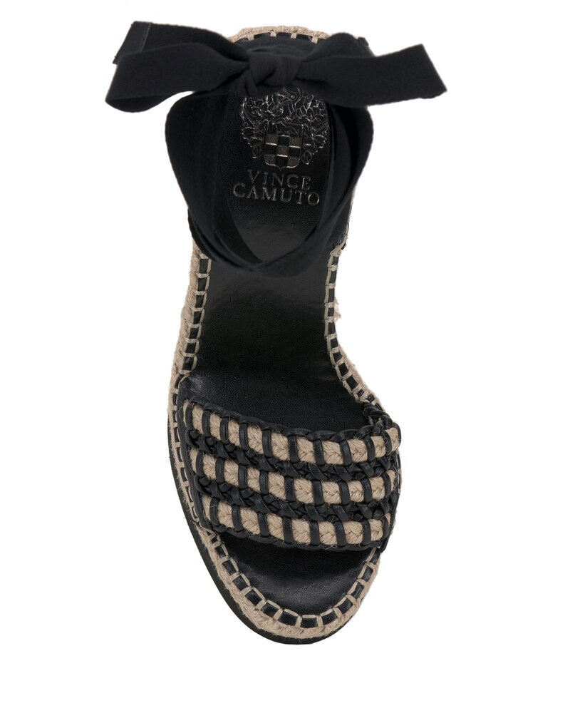 Vince Camuto Brisshel Wedge Sandal Black ID-DSBW6837