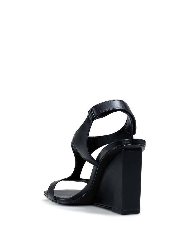 Vince Camuto Larahana Wedge Sandal Black ID-DVUN4698
