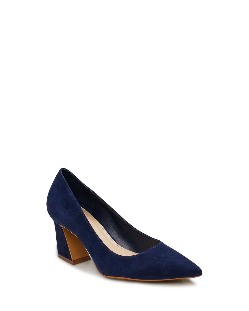 Vince Camuto Hailenda Pump Deep Navy Suede ID-DXLU6195