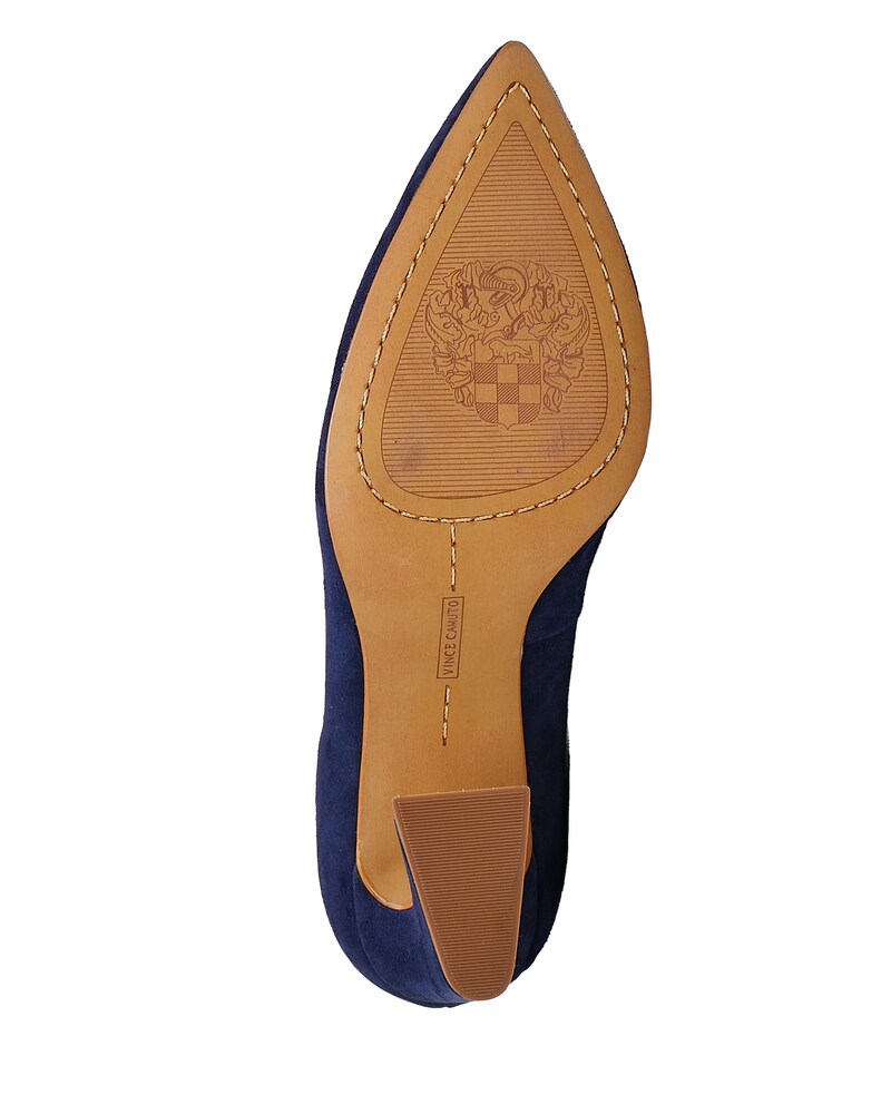 Vince Camuto Hailenda Pump Deep Navy Suede ID-DXLU6195