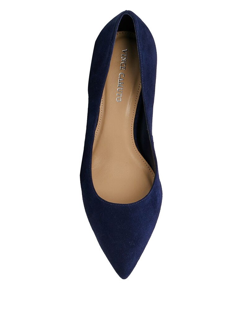 Vince Camuto Hailenda Pump Deep Navy Suede ID-DXLU6195