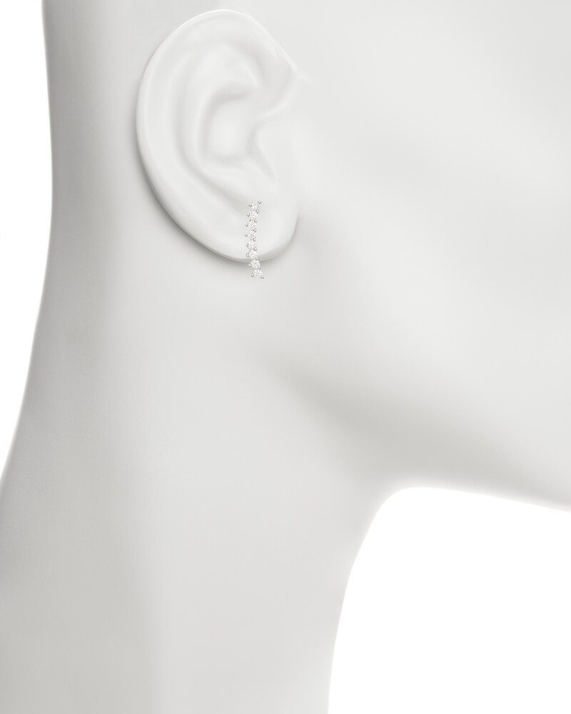 Vince Camuto Jeweled Ear Climber Silver ID-EMSK5958
