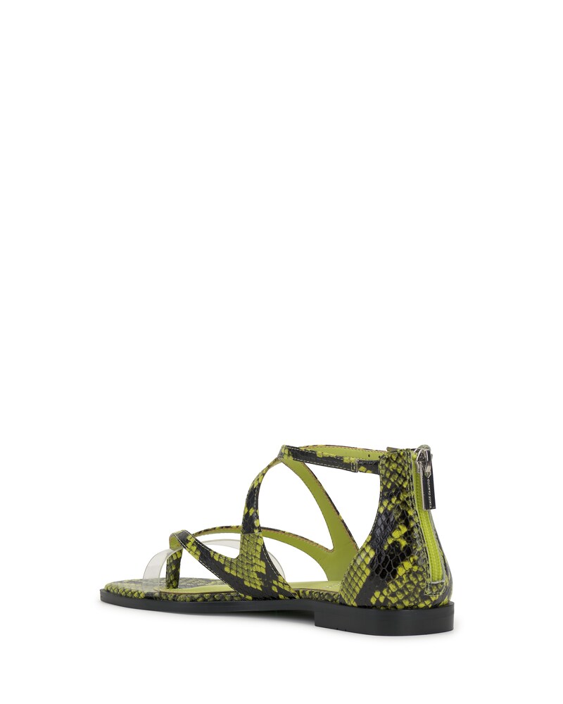 Vince Camuto Lomeeana Sandal Acid Lime/Clear ID-EQIJ2223