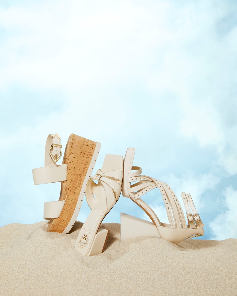 Vince Camuto Nanthie Sandal Warm Vanilla ID-EQUL1714