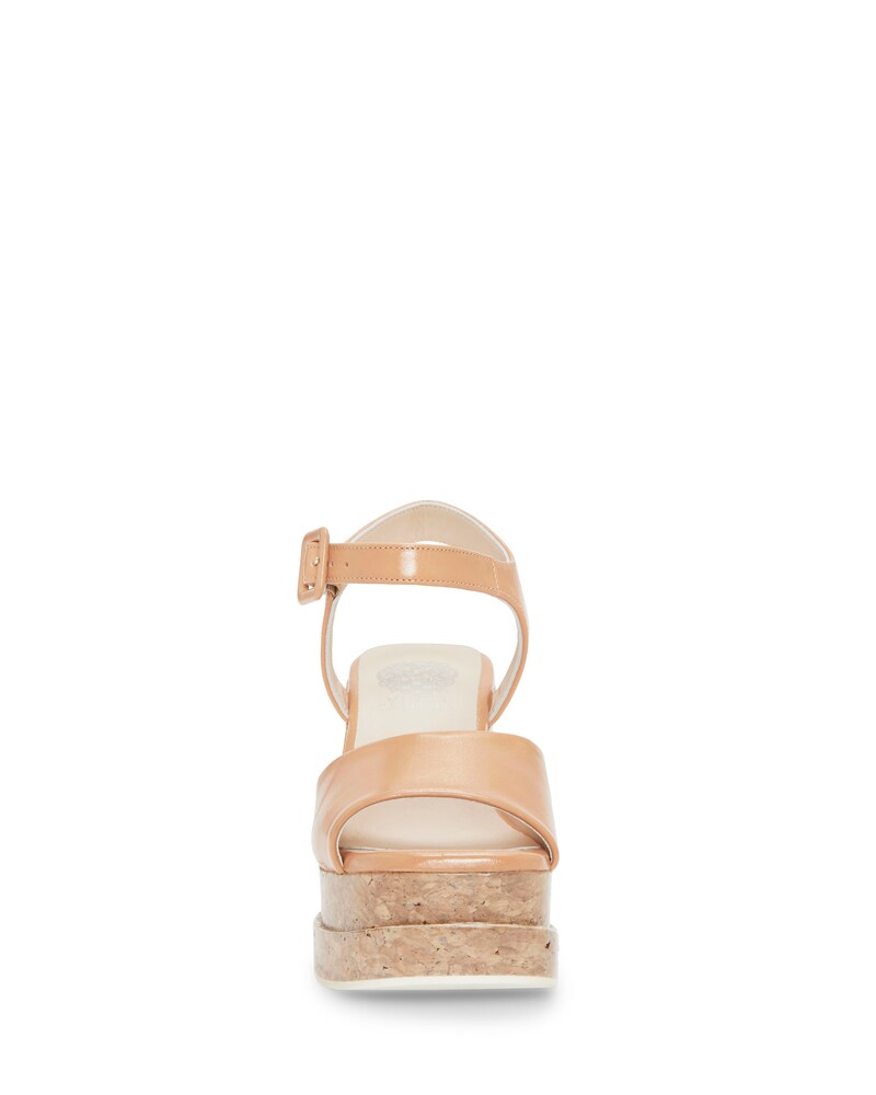 Vince Camuto Byndy Wedge Sandal Taupe ID-EWZR7651