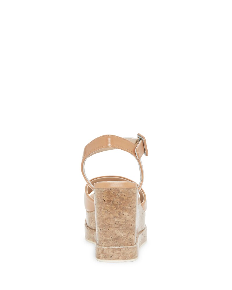 Vince Camuto Byndy Wedge Sandal Taupe ID-EWZR7651