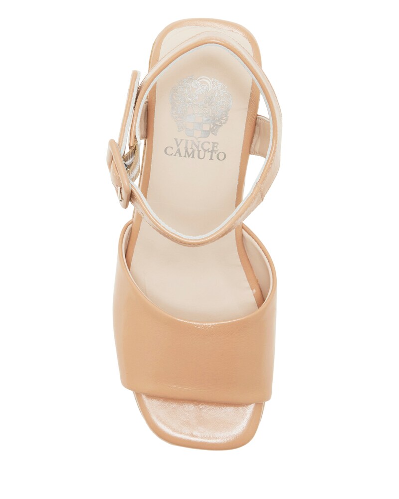 Vince Camuto Byndy Wedge Sandal Taupe ID-EWZR7651