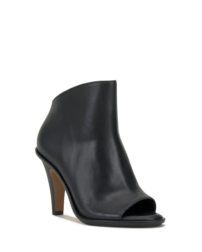 Vince Camuto Finndaya Peep-Toe Bootie Black ID-FAOV2169