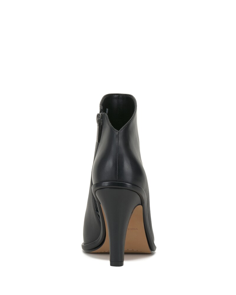 Vince Camuto Finndaya Peep-Toe Bootie Black ID-FAOV2169