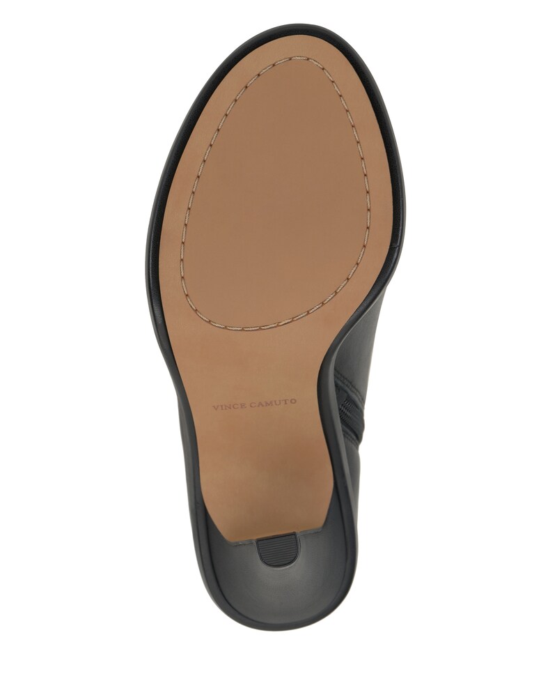 Vince Camuto Finndaya Peep-Toe Bootie Black ID-FAOV2169