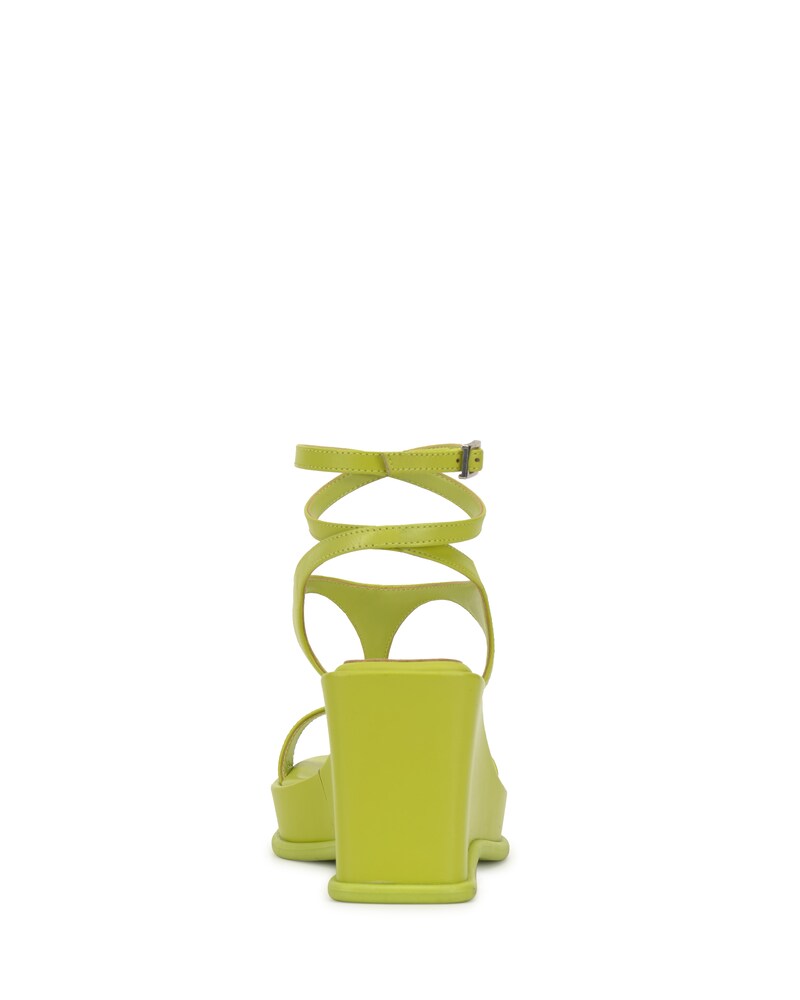 Vince Camuto Fetemee Wedge Sandal Acid Lime ID-FCDX3142