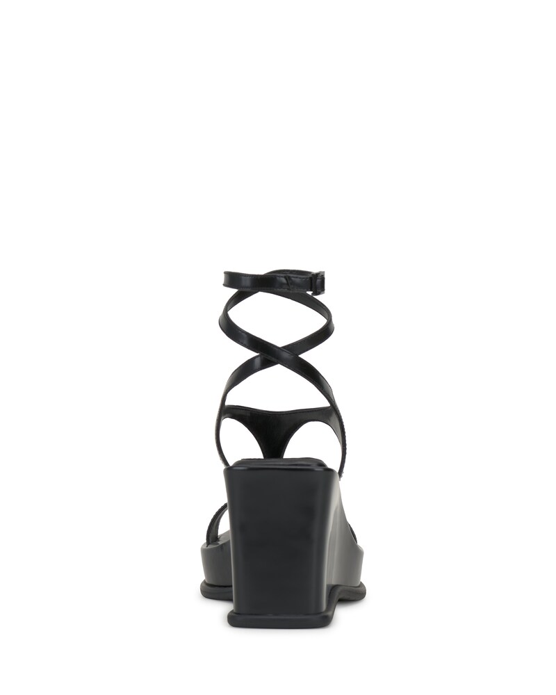 Vince Camuto Fetemee Wedge Sandal Black ID-FDFM2519