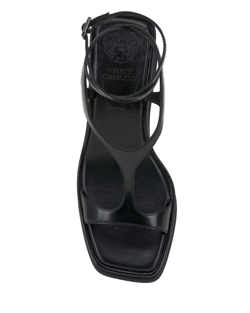 Vince Camuto Fetemee Wedge Sandal Black ID-FDFM2519