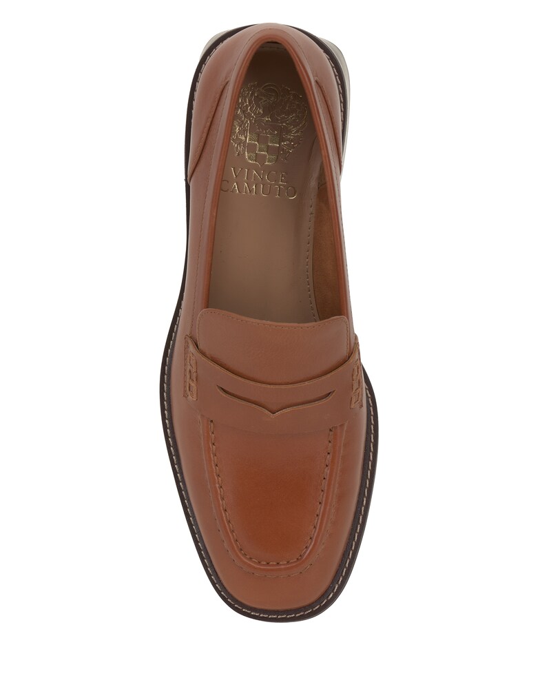 Vince Camuto Enachel Heeled Loafer Warm Caramel ID-FGSP8542