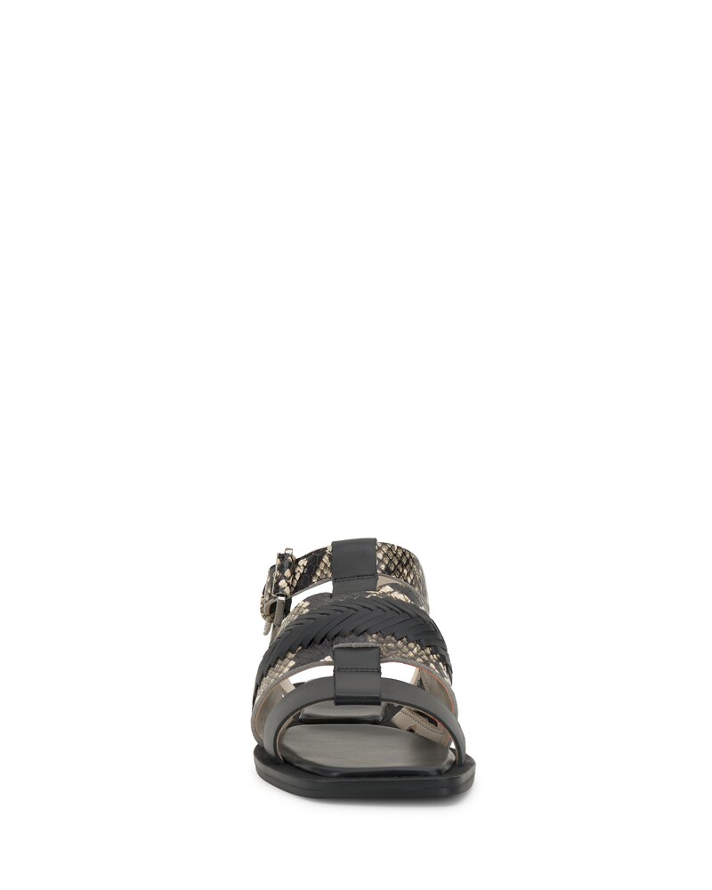 Vince Camuto Bachelen Sandal Warm Vanilla/Black ID-FKVY4708