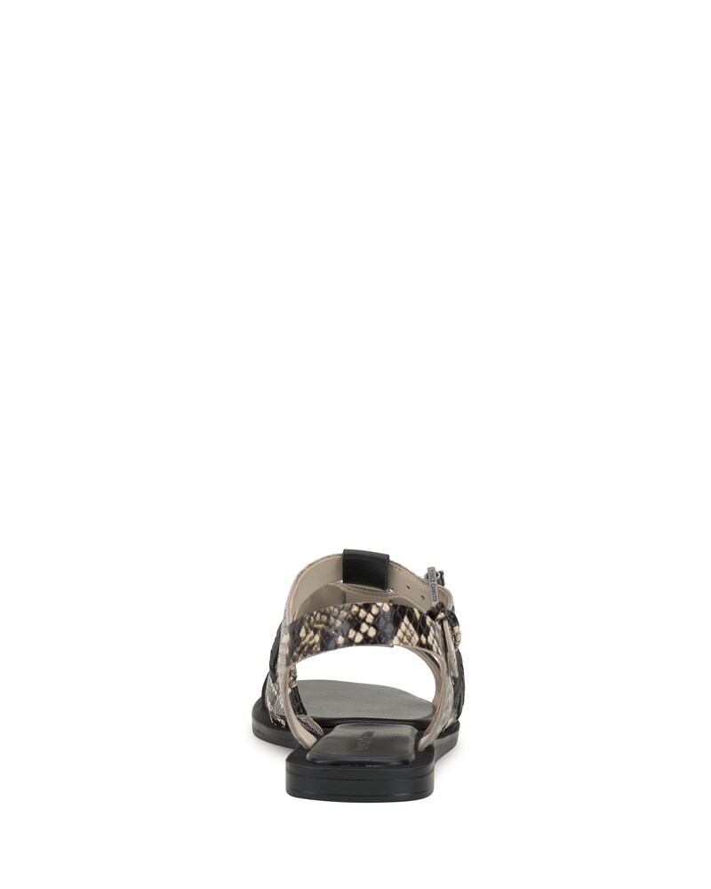 Vince Camuto Bachelen Sandal Warm Vanilla/Black ID-FKVY4708