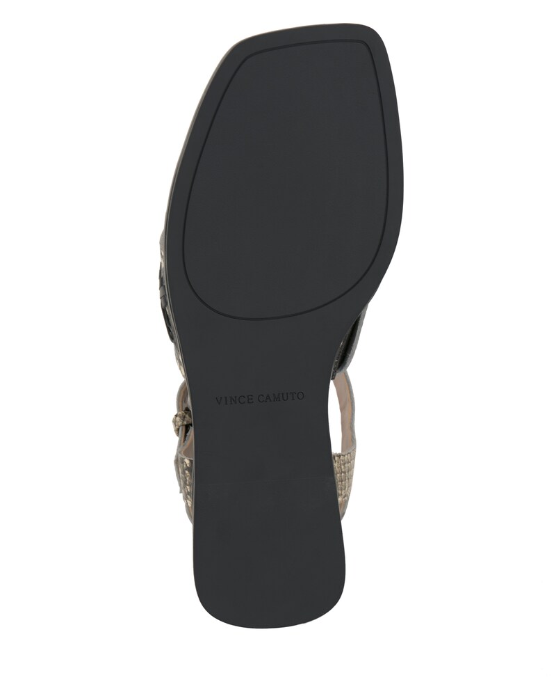 Vince Camuto Bachelen Sandal Warm Vanilla/Black ID-FKVY4708