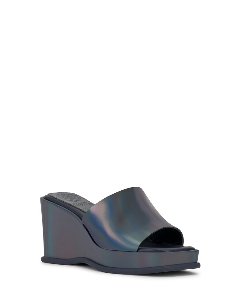 Vince Camuto Falivda Wedge Mule Gunmetal ID-FMQT8989