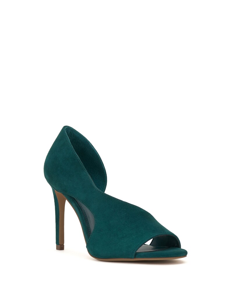 Vince Camuto Alinton Sandal Mythic Teal Suede ID-FUXL5380