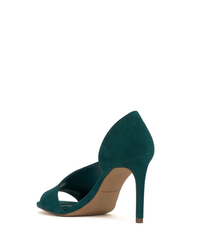 Vince Camuto Alinton Sandal Mythic Teal Suede ID-FUXL5380