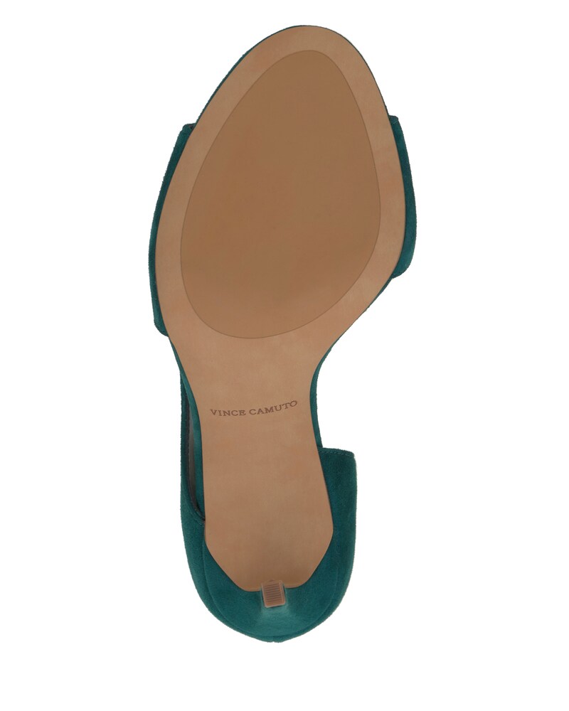 Vince Camuto Alinton Sandal Mythic Teal Suede ID-FUXL5380
