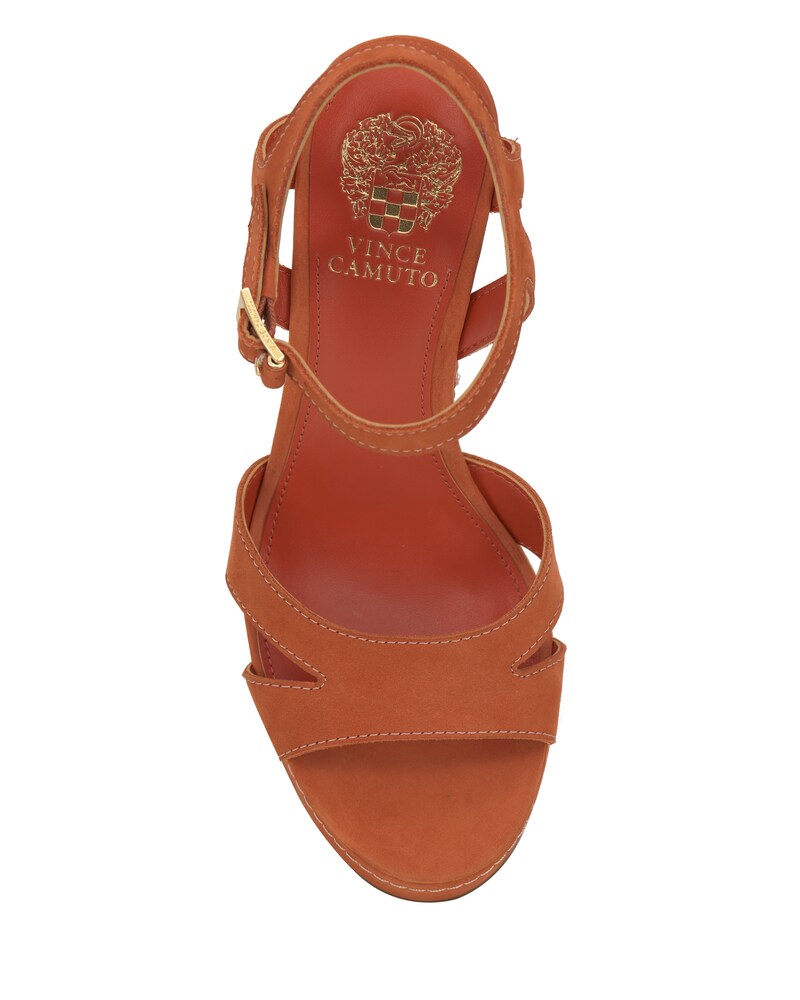 Vince Camuto Randreya Platform Sandal Apricot ID-FXKZ7876