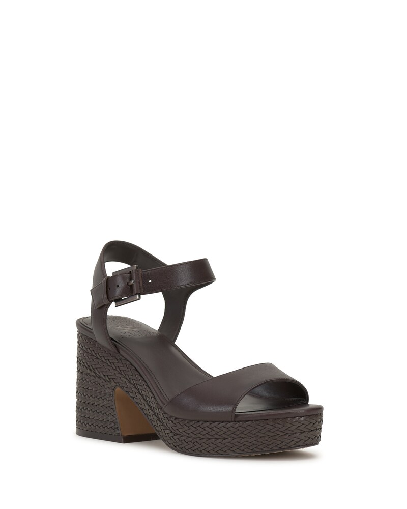 Vince Camuto Ranneli Platform Sandal Root Beer ID-GCFF4023