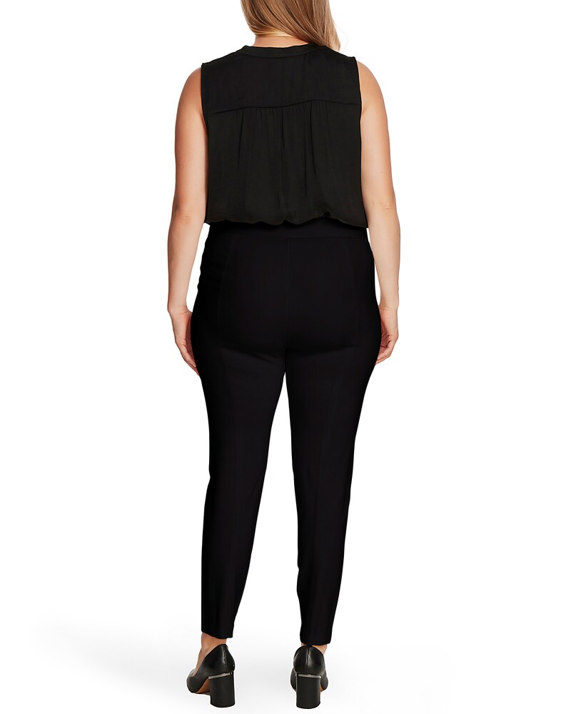 Vince Camuto Ponte Leggings (Plus Size)  Rich Black ID-GCMU2517