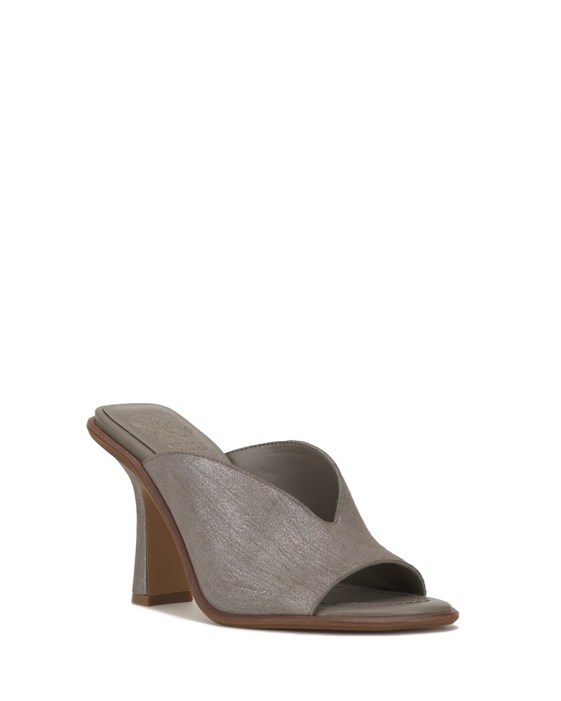 Vince Camuto Mershid Mule Dark Taupe/Silver ID-GELF0525