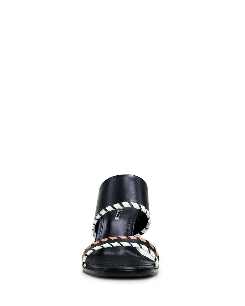 Vince Camuto Kafinny Mule Black/Coconut Cream/Maple ID-GNDJ4784
