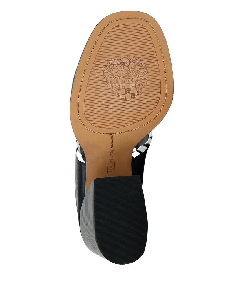Vince Camuto Kafinny Mule Black/Coconut Cream/Maple ID-GNDJ4784