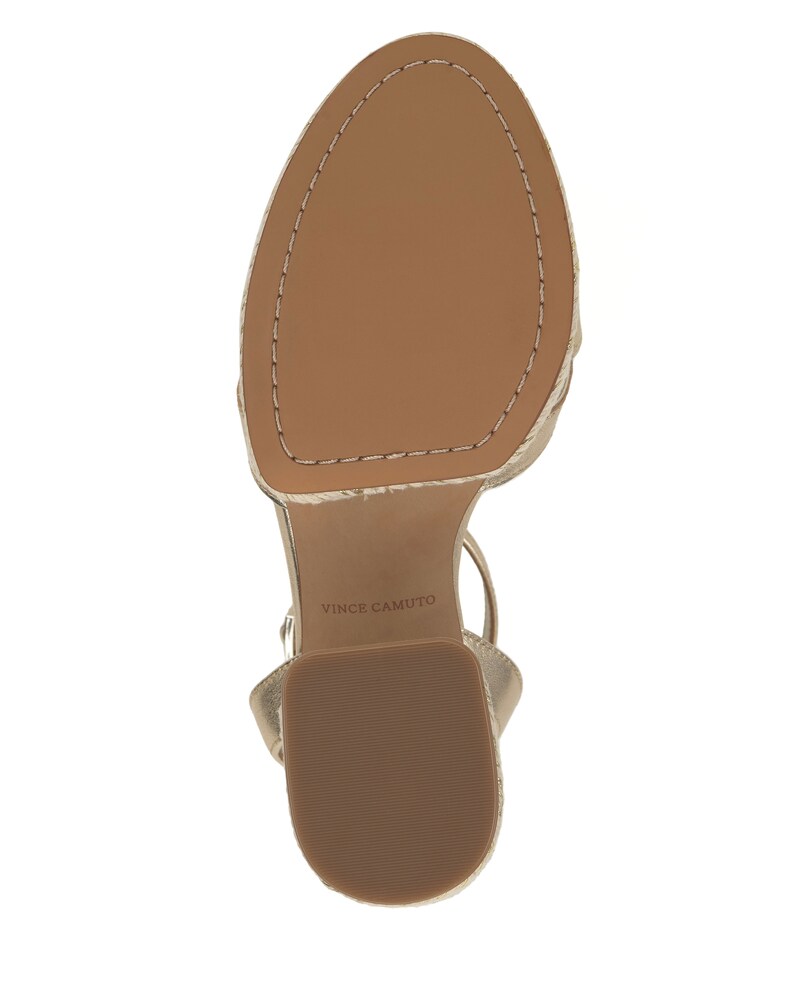 Vince Camuto Freesie Platform Sandal Egyptian Gold ID-GSWZ2194