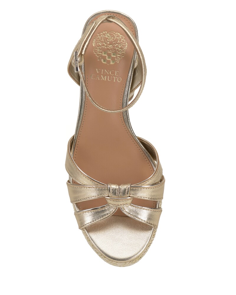 Vince Camuto Freesie Platform Sandal Egyptian Gold ID-GSWZ2194