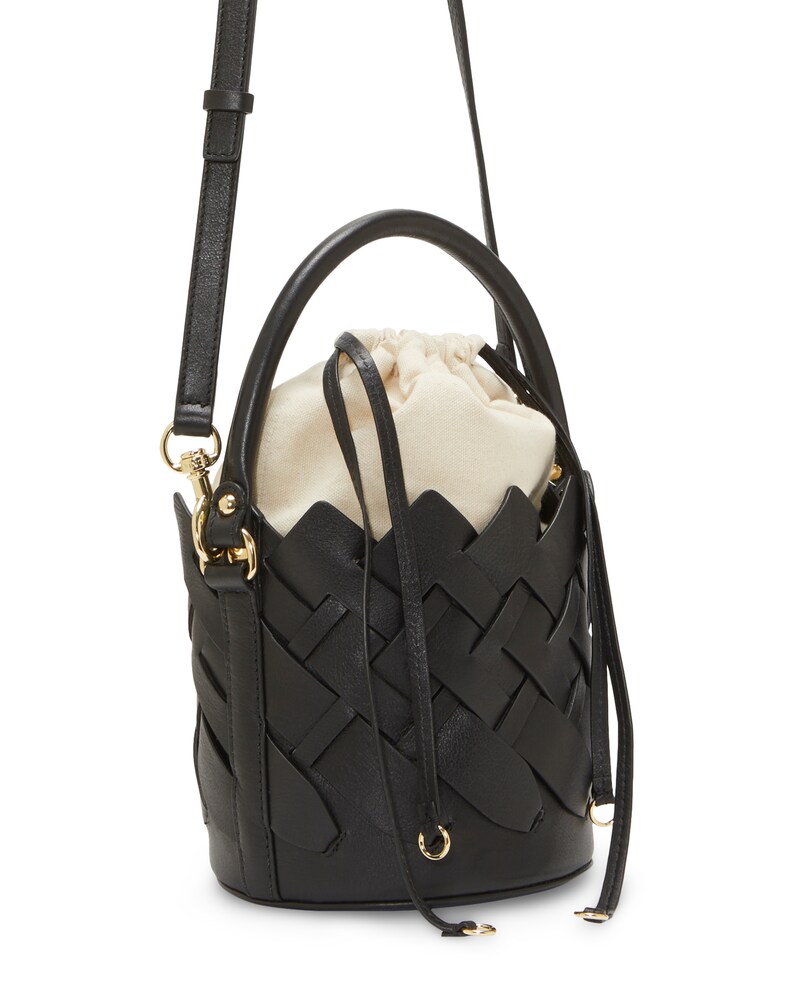 Vince Camuto Keanu Crossbody Bag  Black ID-GYXQ1781