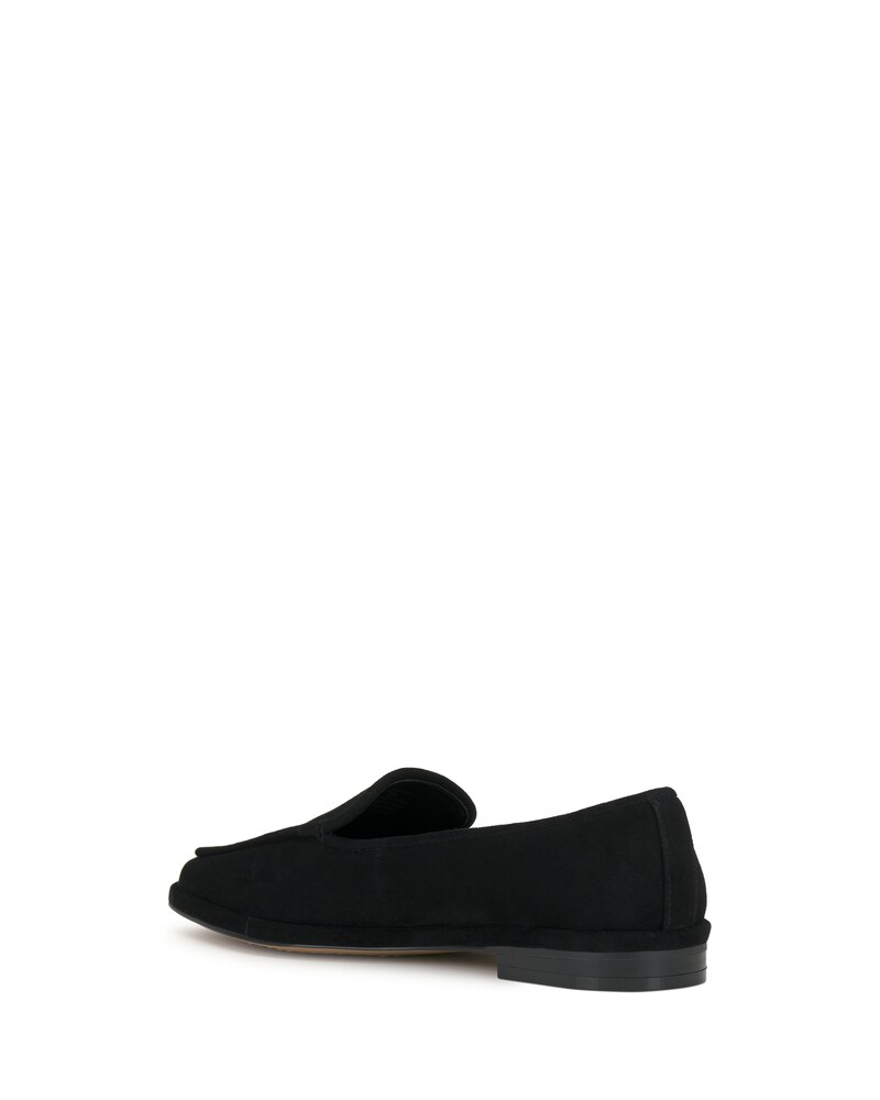 Vince Camuto Dranandaw Wide Width Loafer Black Suede ID-GZLR4954