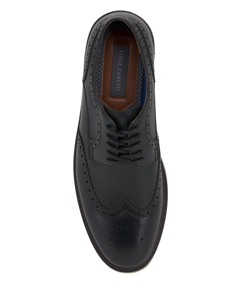 Vince Camuto Men's Elya Wingtip Brogue Black ID-HGBE6185