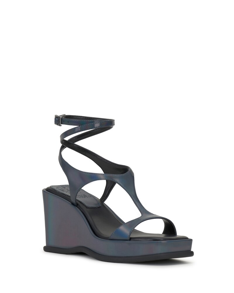 Vince Camuto Fetemee Wedge Sandal Gunmetal ID-HJHX6463