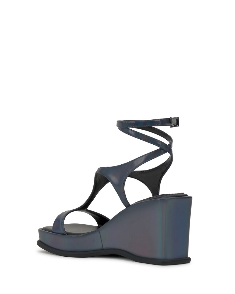 Vince Camuto Fetemee Wedge Sandal Gunmetal ID-HJHX6463