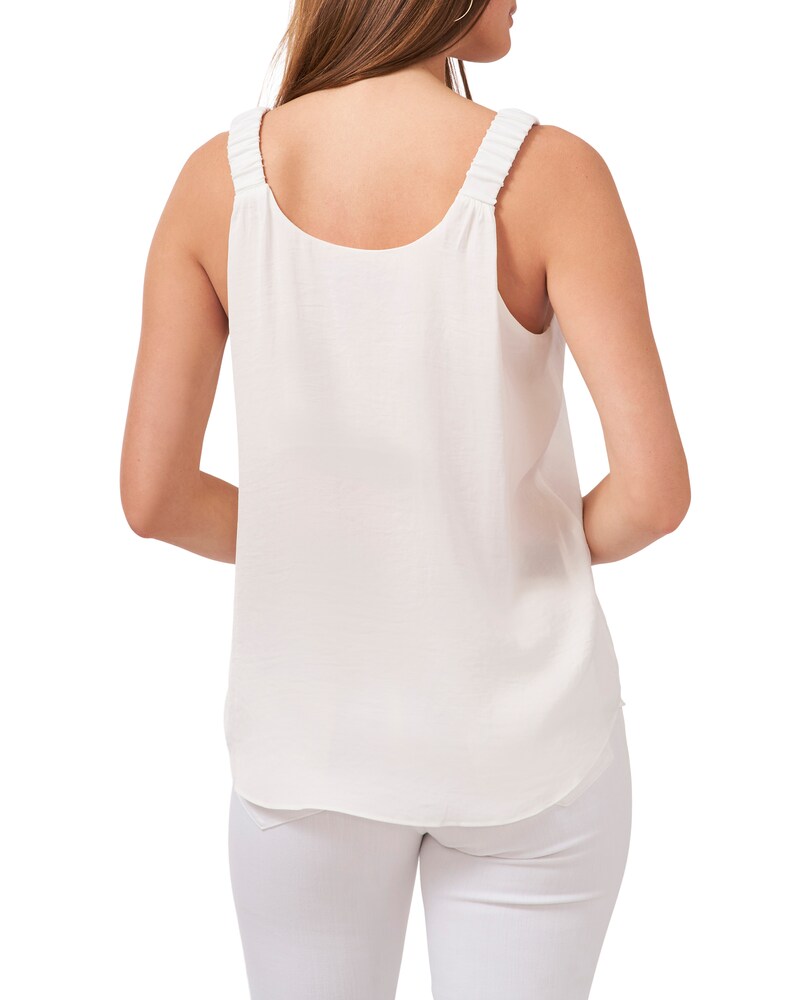 Vince Camuto Scrunched-Strap Top New Ivory ID-HSCU8786