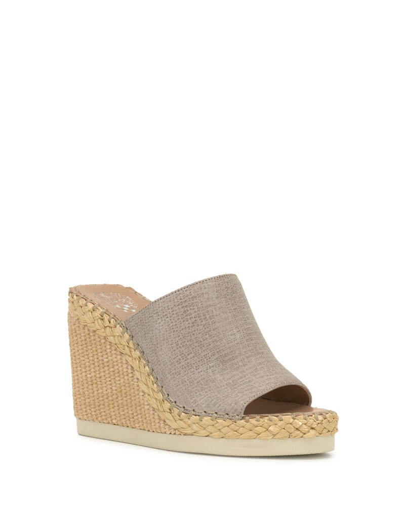 Vince Camuto Brissia Wedge Mule Mist Grey ID-IFCC9016