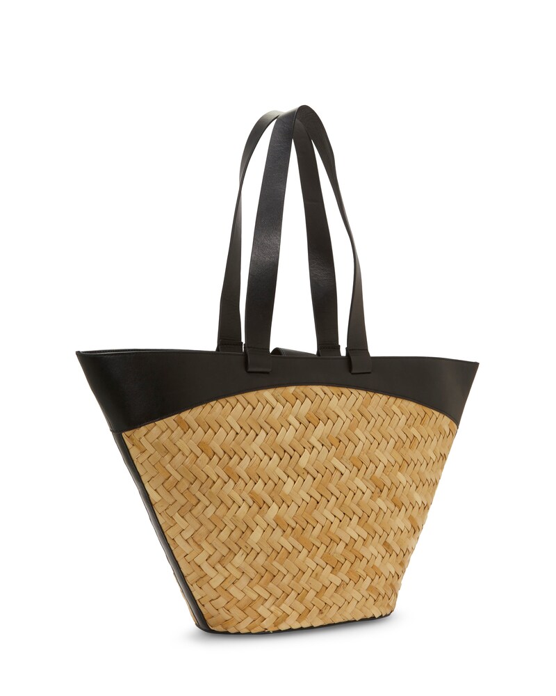 Vince Camuto Mkenz Tote Black/Warm Vanilla ID-IHNW1767