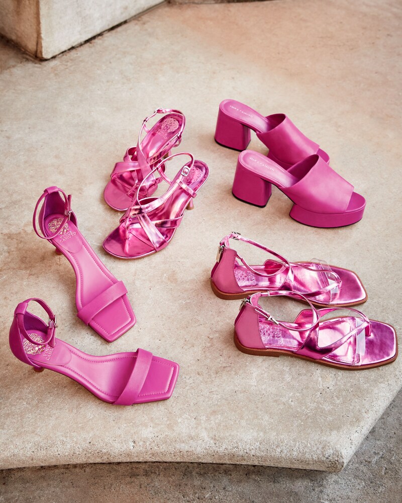 Vince Camuto Miloani Sandal Virtual Pink ID-IUGP1933