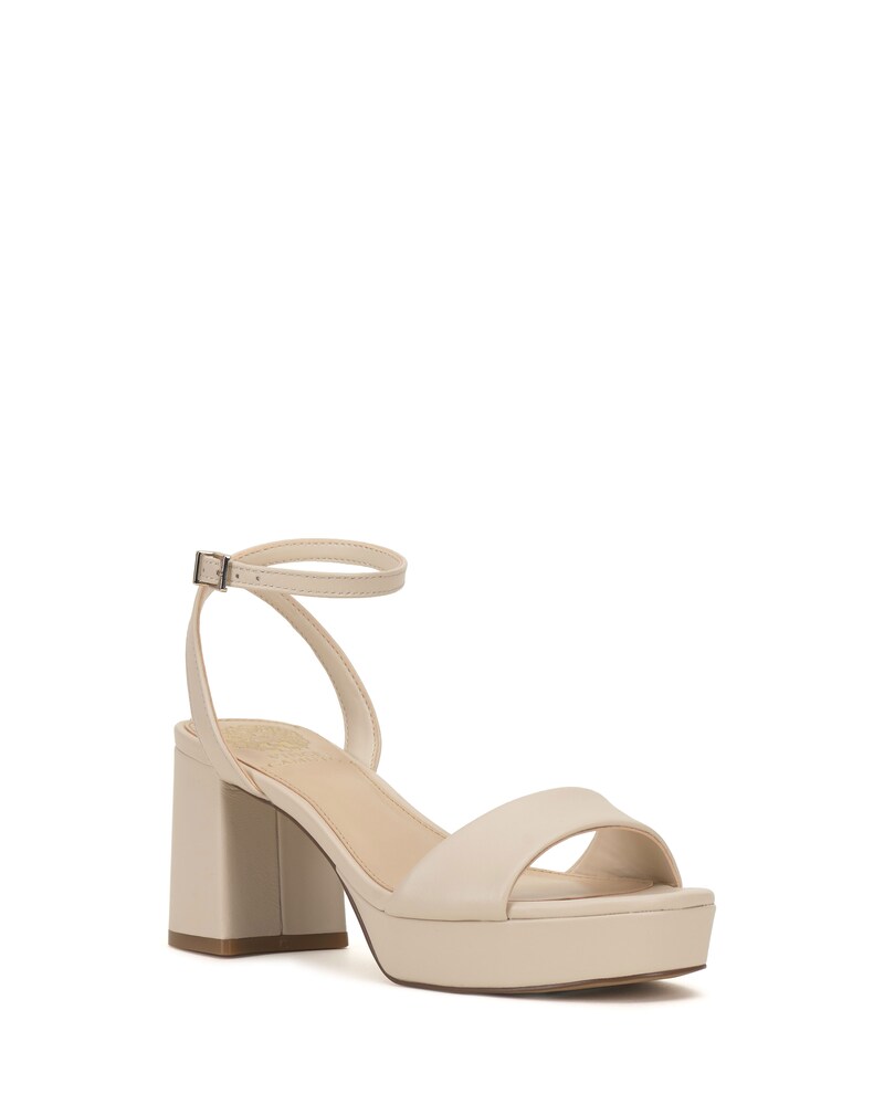Vince Camuto Pendreya Platform Sandal Warm Vanilla ID-JHSD1828