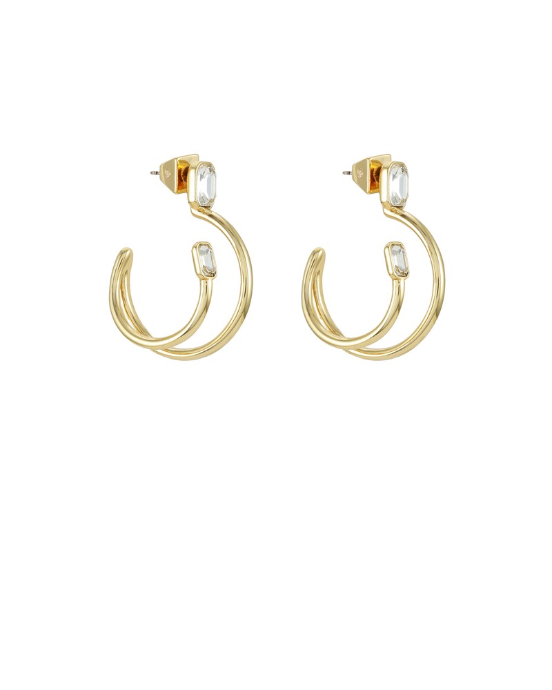Vince Camuto Jeweled Dual-Hoop Earrings ID-JMOF5288