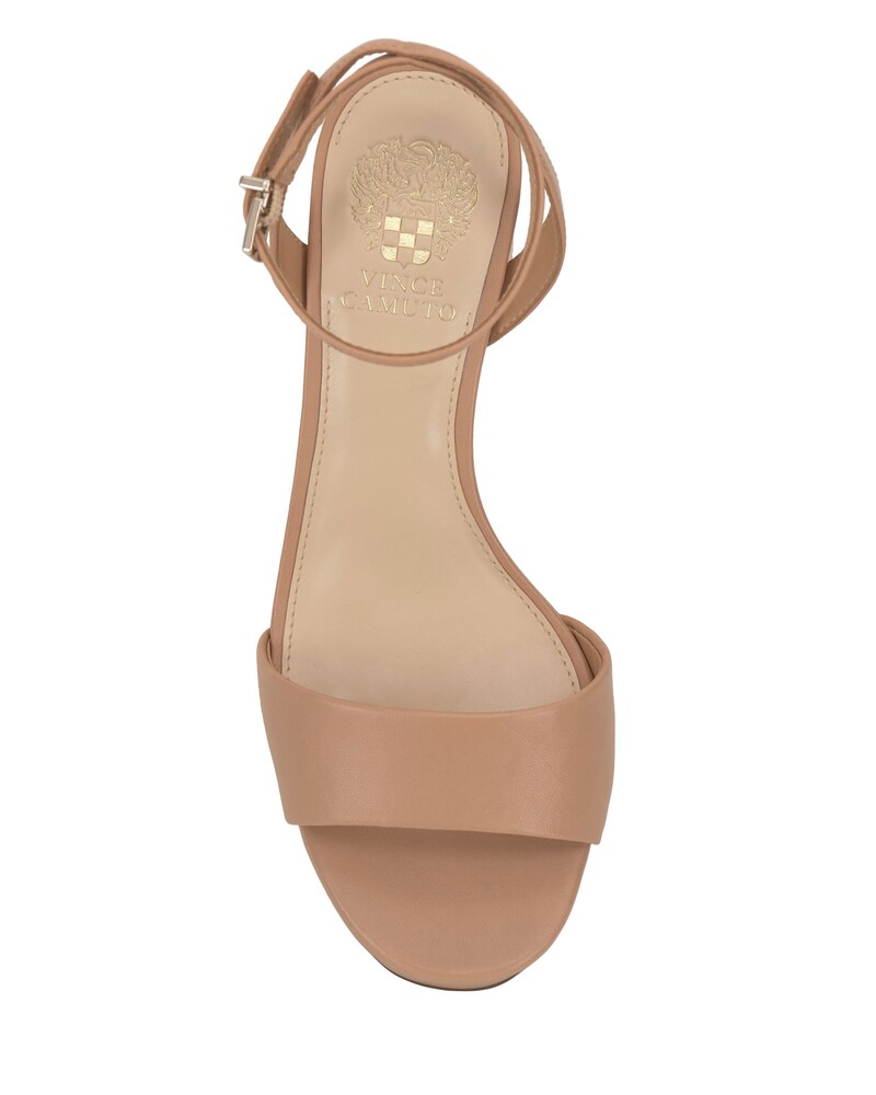 Vince Camuto Pendreya Platform Sandal Open Beige ID-KBTM2452