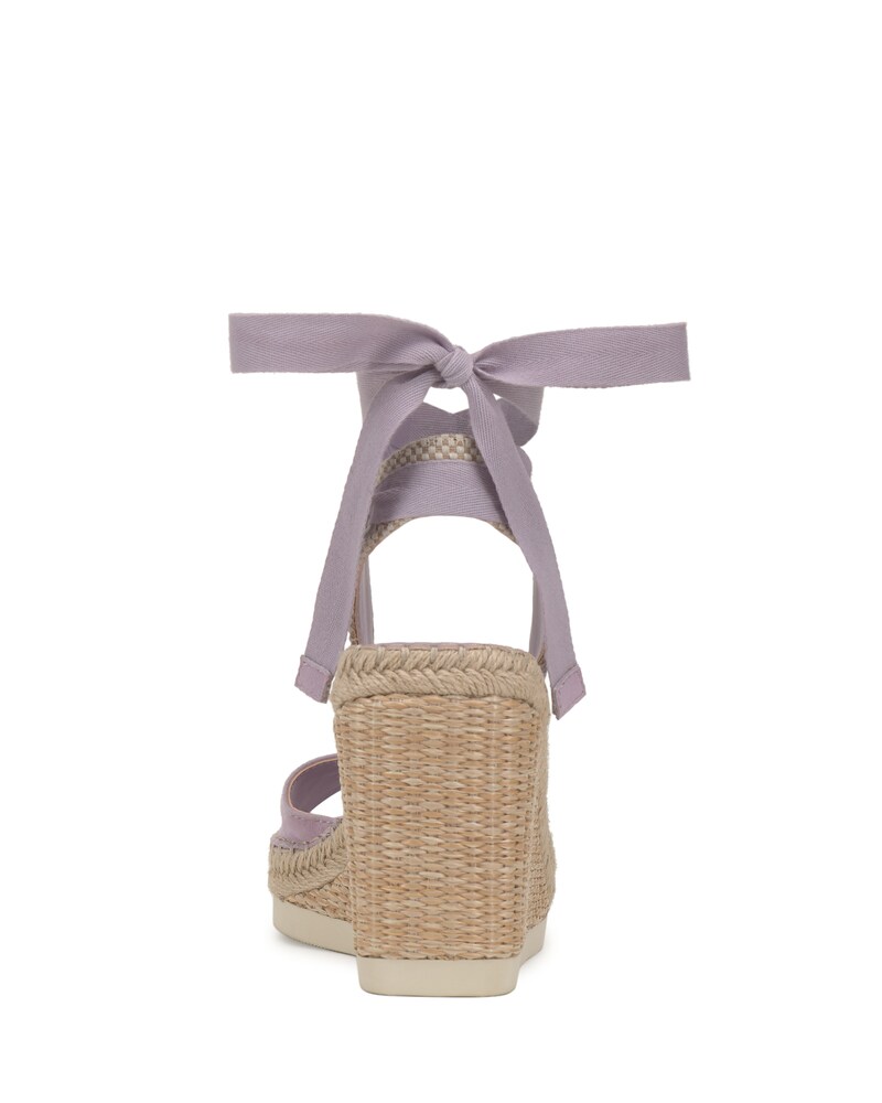 Vince Camuto Bendsen Wedge Sandal Lavender Haze/Multi Nat ID-KCIQ8584