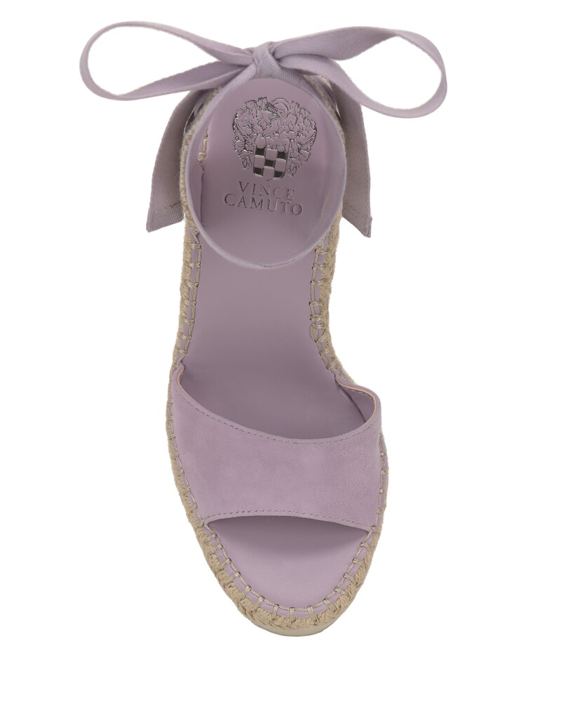 Vince Camuto Bendsen Wedge Sandal Lavender Haze/Multi Nat ID-KCIQ8584