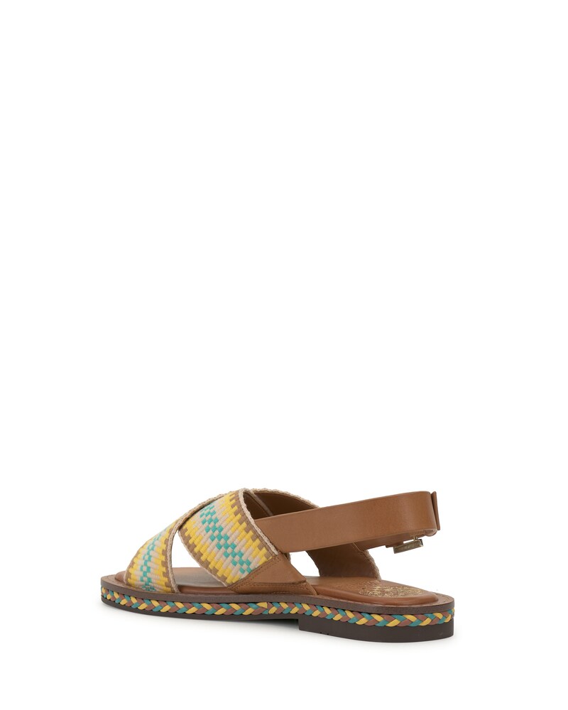 Vince Camuto Ceemilon Sandal Marfa Multi/Light Cognac ID-KNAA1773